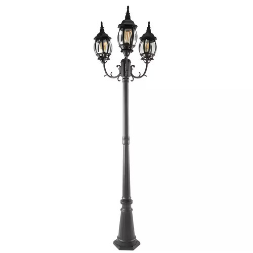 Lutec head black - black, outdoor