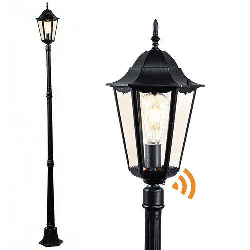 Outdoor lamp post - lamp,