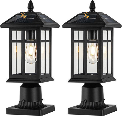 Outdoor solar post lights - post,
