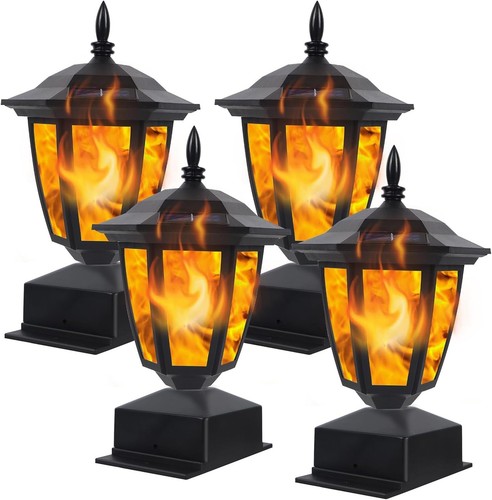 Pack solar flame post cap - pack,