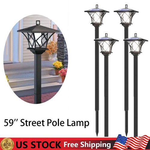 4pack outdoor solar - solar, post